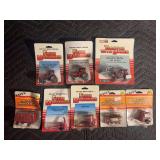 (8) 1/64 Case International Farm Equipment Ertl