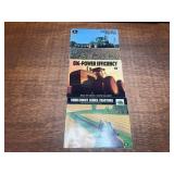 (3) John Deere 4wd Tractor Sales Literature