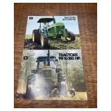 (2) John Deere Tractor Sales Literature