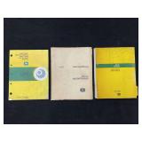 (3) John Deere Manuals