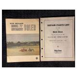 (2) New Holland 77 Baler Brochure + New Idea No. S-50 Repair Parts List