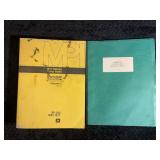 (2) 1977 John Deere Master Parts Index and Carburetor Service Manual