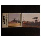 (2) White Field Boss Brochures