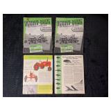 (4) International Harvester Baler, Plow, and Tractor Brochures
