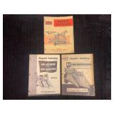 (3) Minneapolis Moline Corn Picking and Shelling Repair Catalogs