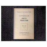 Caterpillar Fifty Operator’s Instruction Book