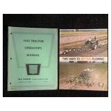(2) Oliver 1900 Operator’s Manual and Plow Brochure