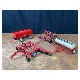 (4) 1/16 Various Implements Ertl