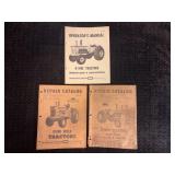 (3) Minneapolis Moline G1000 and G1000 Vista Operator’s Manual and Repair Catalogs