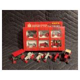 (2) 1/64 International Harvester Historical Toy Tractor Sets Ertl