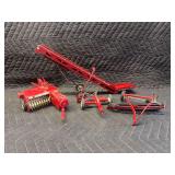 (4) 1/16 International Harvester Hay Equipment Ertl
