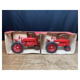 (2) 1/16 Farmall M + Farmall H SM