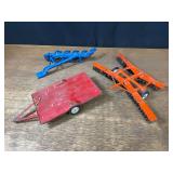 (3) 1/16 Farm Implements