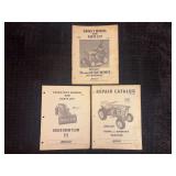 (3) Minneapolis Moline Mocraft Lawn and Garden Manuals and Catalogs