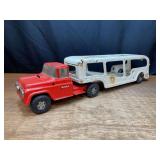 Buddy L Car Carrier Truck