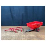 (2) 1/16 White Wagon + White Disk Frame SM