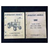 (2) MM Tractor + Plow Manuals