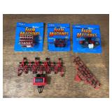 (5) 1/64 Case International Farm Equipment Ertl