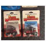 (6) 1/64 Case International Farm Toys Ertl