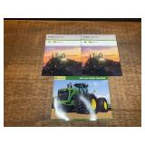 (3) John Deere 4wd Tractor Sales Literature