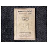 Caterpillar Thirty Instruction Book