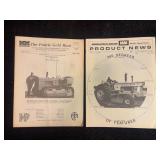 (2) Minneapolis Moline Product News and Prarie Gold Rush Magazine