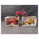 (3) 1/16 Farmall Cubs Ertl