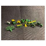 (11) 1/64 John Deere Farm Equipment Ertl