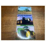 (3) John Deere 4wd Tractor Sales Literature