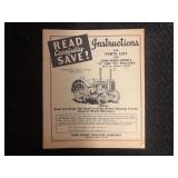 John Deere Model D DIR Manual