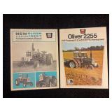 (2) Oliver 1950-T and 2055 Brochures