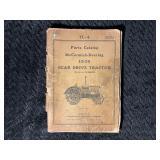 McCormick Deering 15-30 Parts Catalog
