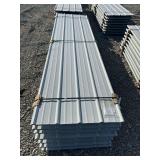 (25) Bright White Pole Barn Siding
