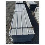 (25) Bright White Pole Barn Siding