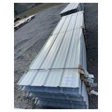 (25) DAMAGED Bright White Pole Barn Siding