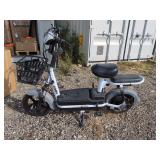 NEW Electric Bike - White Color - Unassembled Bike