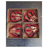 (4) 12 Foot - Jumper Cables