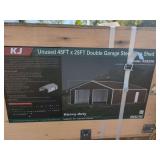 45ft x 25ft Metal Garage. Model:K4525G
