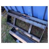(1) Wolverine Skid Steer Pallet Fork Frame  - PFF2-13-45W