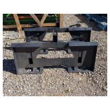 (1) Wolverine Skid Steer 3 Point Quick Tach PT-16-01C
