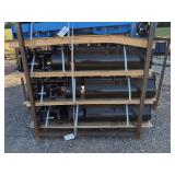 (1) Excavator Attachment Kit 8 Piece - Black and Yellow