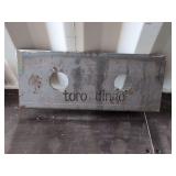 (1) Toro Dingo - Mini Skid Steer Plate