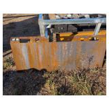 (1) Wolverine Skid Steer Plate - QMP2-16-12T