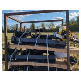 (1) Skid Steer Auger Set - 3 Bits - Yellow