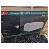 12 ft x 20ft Single Garage Metal Shed. Model:K1220