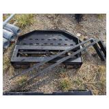 ** (1) GIYI Skid Steer - Hydraulic Side Shift Fork - SF60