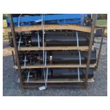 (1) Excavator Attachment Kit 8 Piece - Black and Yellow