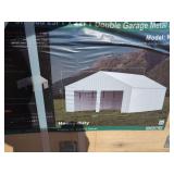 Unused 23-ft x 22 ft Double Garage Metal Shed. model: K2223