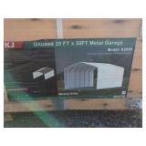 20ft x 30ft Metal Garage. Model: K2030...**open Box see Photos for information***