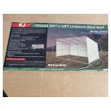 20ft x 12ft Livestock Metal Shed. Model: K1912